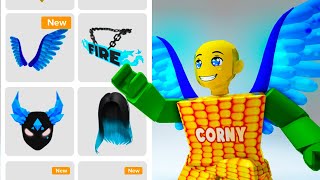 OMG GET THIS SUPER NEW FREE BLUE WINGS ON ROBLOX NOW [upl. by Carmina]