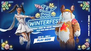 Fortnite Winterfest 2022 Has Arrived With 14 Days of Gifts [upl. by Canfield722]