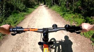 Devils Punch Bowl  Cycling Voodoo Bantu GoPro Hero 7 Black [upl. by Olds]