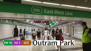 TEL3 New Linkway  Outram Park between EastWest Line and North East Line [upl. by Noma]