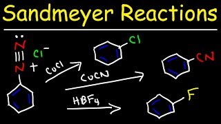 Arenediazonium Salts With Diazo Coupling and Sandmeyer Reactions [upl. by Yna]