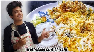 HYDERABADI DUM BIRYANI 🍲😋MeriWaliBriyani🤤❤ [upl. by Ettenom]