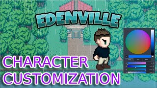 Character Customization  Edenville Devlog 12 godot indiegame godotengine [upl. by Anisah836]