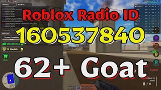 Goat Roblox Radio CodesIDs [upl. by Epperson]