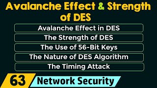 Avalanche Effect and the Strength of DES [upl. by Rollie]