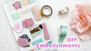 DIY Embellishments [upl. by Eudo]