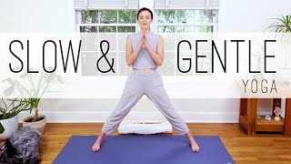 Yoga For Seniors  Slow and Gentle Yoga [upl. by Zzahc]