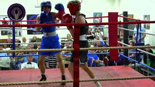 Aaron Mills Mynydd Cynffig ABC vs Ashton Brown Colcot ABC54kg Junior bout 301024 [upl. by Idnem644]