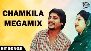 Chamkila Megamix 2020  Amar Singh Chamkila  Amarjot  Dhol Beat International [upl. by Hiett464]