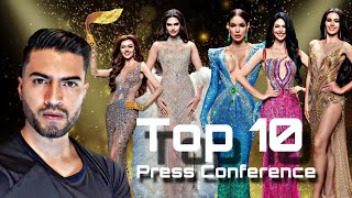 Top 10 Press Conference Miss Grand International 2024 [upl. by Nrol]