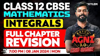 Class 12 CBSE  Maths  Integrals  Full Chapter Revision  Xylem CBSE 11 amp 12 [upl. by Claudian]