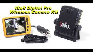 iBall Digital Pro Wireless Trailer Hitch CameraNEWEST MODEL [upl. by Inafets]