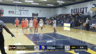 Haslett Varsity Girls Basketball vs Charlotte [upl. by Sabra]