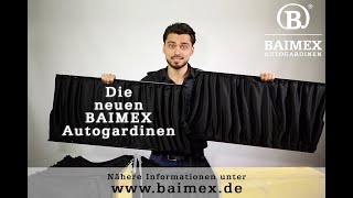 Blickdichte Sonnenschutz Autogardinen für ihren Bus und Van  Die neuen Baimex Vorhänge [upl. by Adrienne]