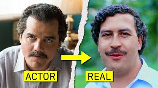 Cast vs real life  Narcos [upl. by Ulrich940]