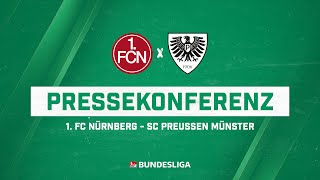 8 Spieltag 1 FC Nürnberg  SC Preußen Münster 32 [upl. by Enovad]