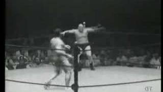 Antonino Rocca amp Ed Carpentier vs Skull Murphy amp P Firpo [upl. by Flore]