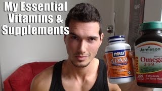 My Vitamins amp Supplements Omega Creatine CLA and [upl. by Nicolas]