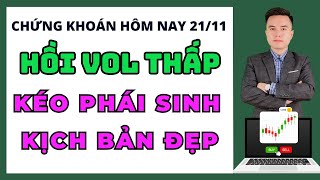 Chứng Khoán Hôm Nay  Nhận Định THị Trường  VNi hồi vol thấp cẩn trọng [upl. by Heall]