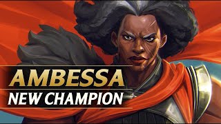 AMBESA ES LA NUEVA CAMPEONA EN LOL ¿Quién es la Mejor  NUEVAS ALERTAS [upl. by Nitsrik]