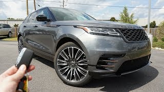 2018 Range Rover Velar First Edition Start Up Exhaust Test Drive and Review [upl. by Perkin]