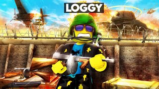 LOGGY BUILT THE MOST POWERFUL MILITARY BASE TO BREAK ROBLOX [upl. by Avuha]