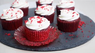 Moist Red Velvet Cupcakes [upl. by Adnema435]