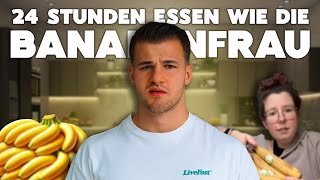 1 Tag ESSEN wie die BANANENFRAU [upl. by Asiilanna]