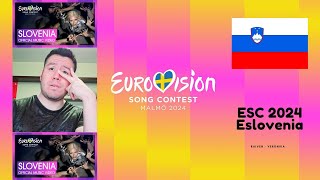 Raiven  Veronika ESC Eslovenia 🇸🇮 2024 Reacción  MEXICAN REACTION Official Music Video [upl. by Idner852]