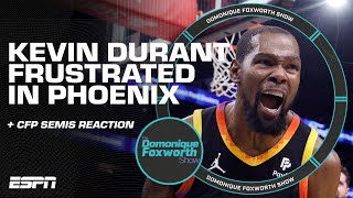 Is Kevin Durant already on his way out in Phoenix 👀  Domonique Foxworth Show [upl. by Allevon]