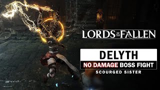 Scourged Sister Delyth Boss Fight No Damage Lords of the Fallen [upl. by Bradski26]