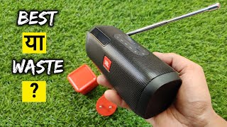 JBL Tuner FM Portable Bluetooth Speaker  REVIEW amp SOUND TEST  Under Rs 4000  HINDI INDIA [upl. by Aihsotan]