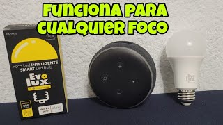 COMO CONFIGURAR UN FOCO INTELIGENTE CON ALEXA  Tutorial [upl. by Chang]