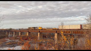 Ex NS SD70M on the Kapuskasing Sub [upl. by Linda551]