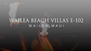 Wailea Beach Villas E 102  Wailea Maui  MLS [upl. by Llehsyar339]