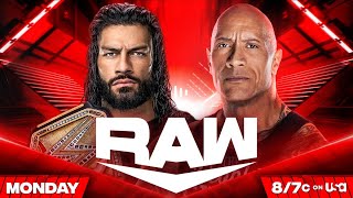 PELEA COMPLETA  Roman Reigns vs La Roca WWE RAW 2024  EN ESPAÑOL LATINO ᴴᴰ [upl. by Mihcaoj]