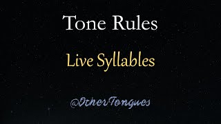 Learn Thai 13 Tone Rules  Live Syllables [upl. by Ycniuq]