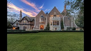 Unparalleled English Manor Estate in Houston Texas  Sothebys International Realty [upl. by Yenhpad406]