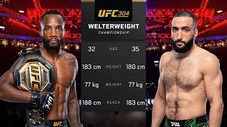 Leon Edwards vs Belal Muhammad 2 Full Fight  UFC 304 Fight [upl. by Kowal]