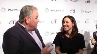 Aubrey Plaza Videobombs and quotFiresquot Jim OHeir at Parks and Recreation Event [upl. by Turnbull189]