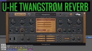 Uhe TwangStrom Reverb Plugin Overview and Demo [upl. by Meela]