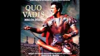 Quo Vadis Original Film Score 13 Escape  Petronius and Eunice  Chilo [upl. by Amairam]