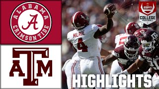 Alabama Crimson Tide vs Texas AampM Aggies  Full Game Highlights [upl. by Lenox]