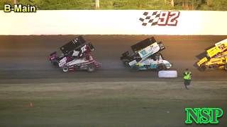 June 29 2019 Brownfield Classic Ascs National Sprints BMain Grays Harbor Raceway [upl. by Krusche]