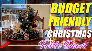 Transform Your Christmas with this Stunning BudgetFriendly Tabletop Decor Idea [upl. by Tilda]