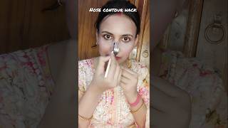 Nose contour hack makeup nosecontourhack contour contourhack makeuptutorial viralvideo [upl. by Wallace]