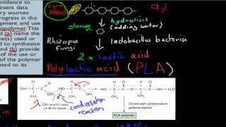 6 Biopolymer  PLA HSC chemistry [upl. by Nodmac576]