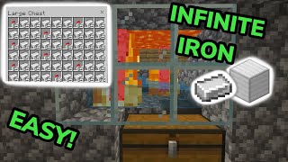 EASY 121 IRON FARM TUTORIAL in Minecraft Bedrock MCPEXboxPS4Nintendo SwitchPC [upl. by Lamori]