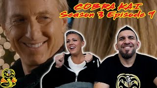 Cobra Kai Season 3 Episode 9 Feel the Night REACTION [upl. by Aoh]