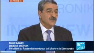 Saïd Sadi député algérien quotCest un coup dÉtat déguiséquot [upl. by Artep222]